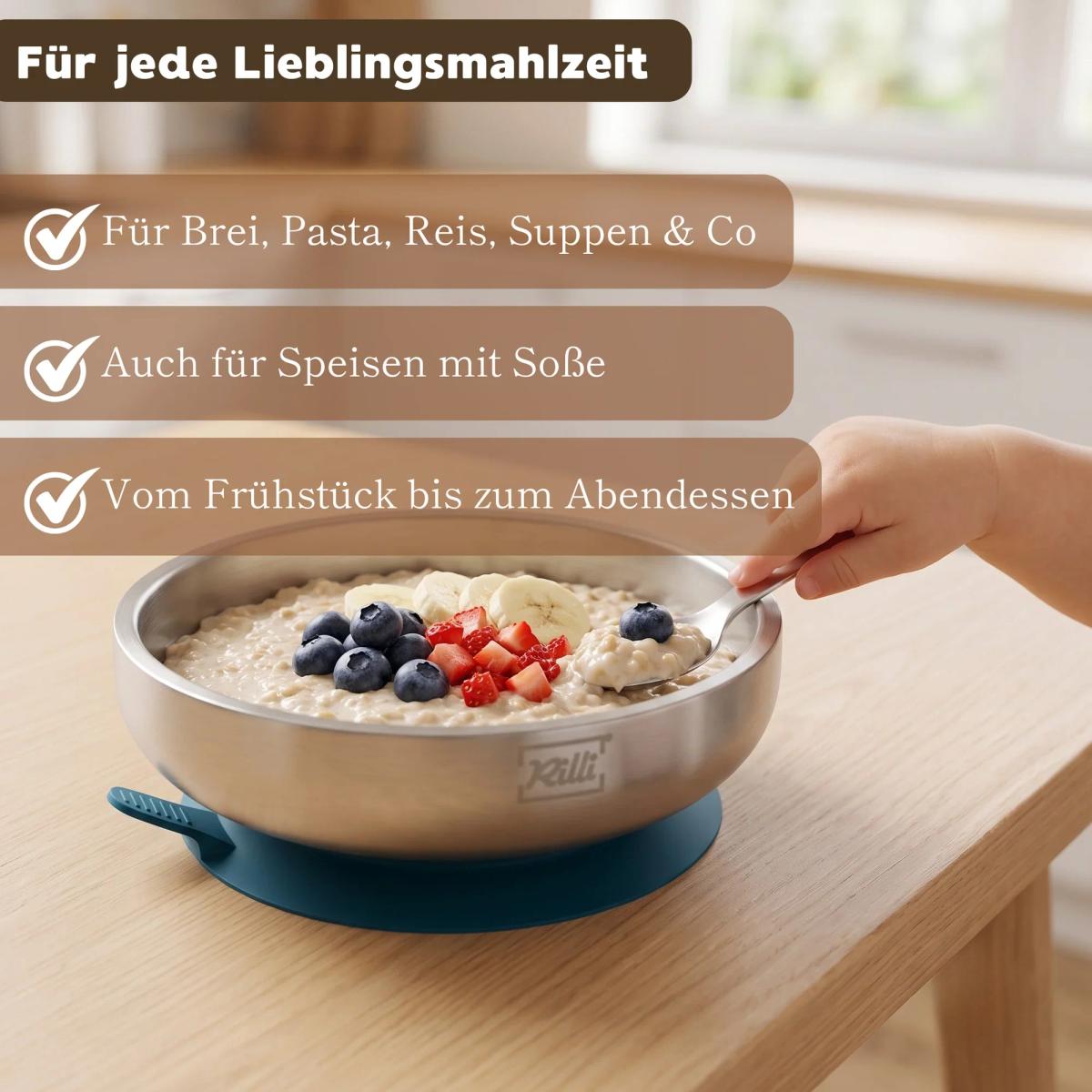Tiefer Rilli Teller Petrol - Thumbnail 4