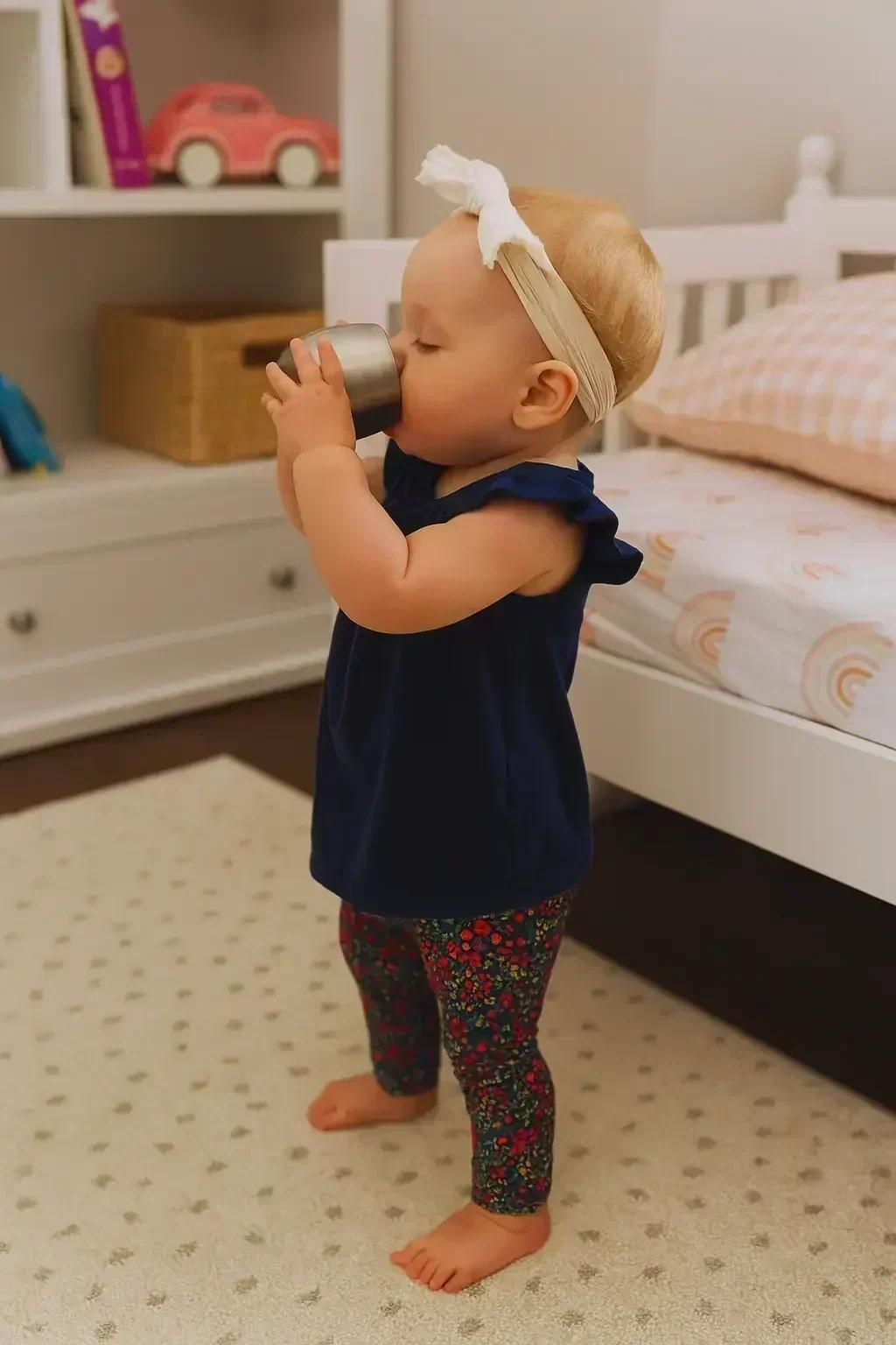 BLW Starter Set klein grau - geteilter Teller, Schüssel, Becher - Thumbnail 14