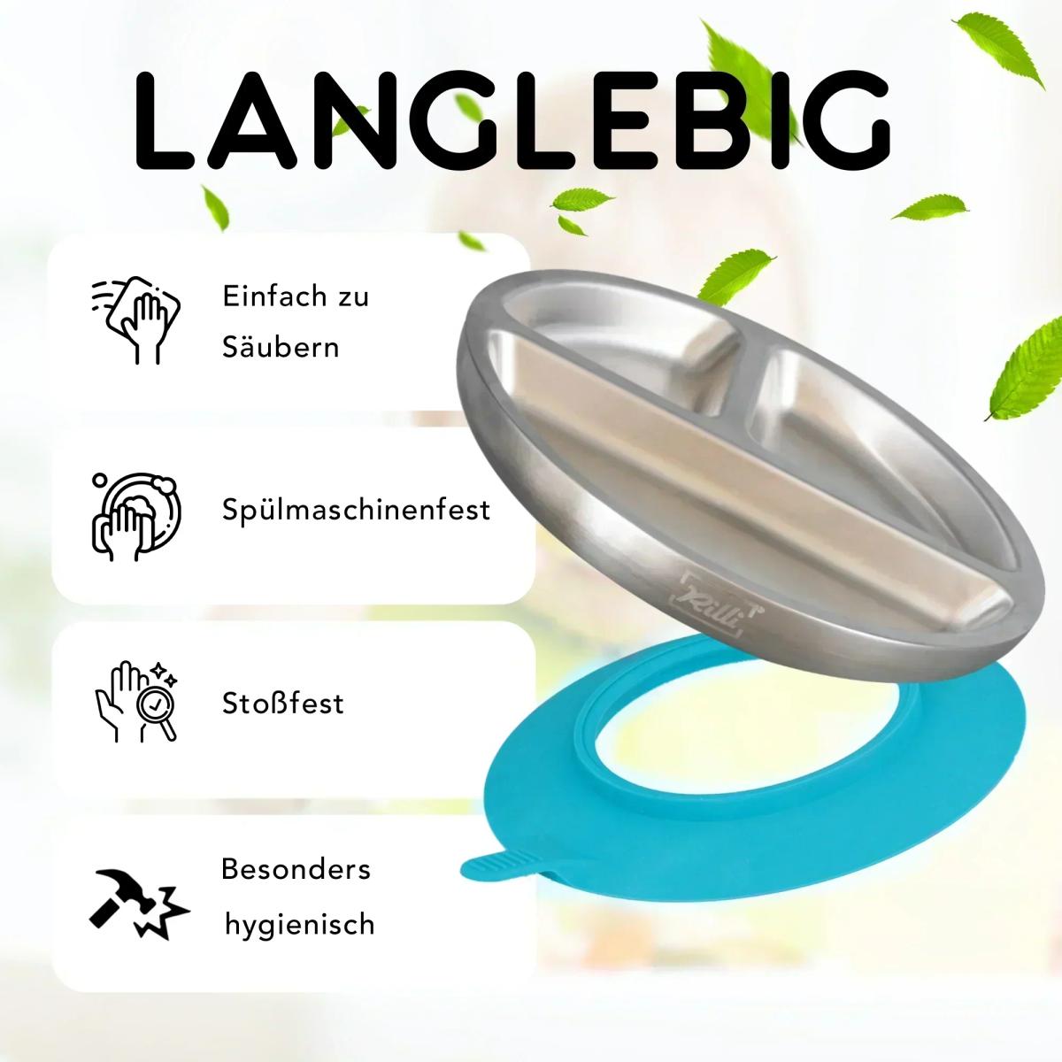 Rilli Teller Petrol -  B-Ware - Thumbnail 3