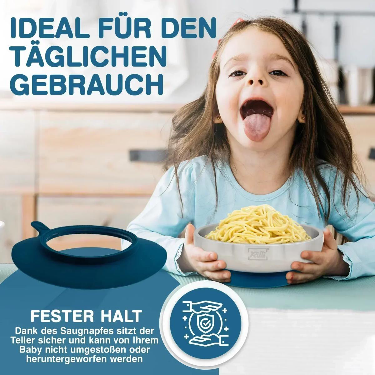 Tiefer Rilli Teller Petrol -  B-Ware - Thumbnail 2